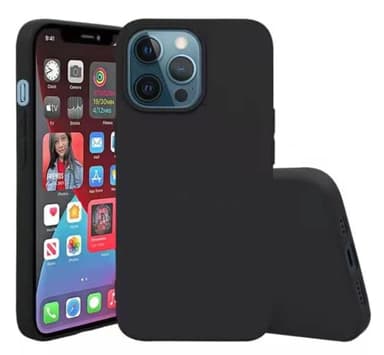 Gadgets Mafia Case For iPhone 13 Pro Max Case Triple Layer Hybrid Anti fingerprint Protective Hard Case Shockproof Drop Protection Case Cover Black
