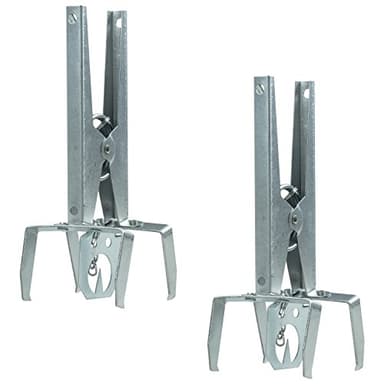 Woodside 2 Pack of Heavy Duty Mole Claw Scissor Traps Fast Humane Kill