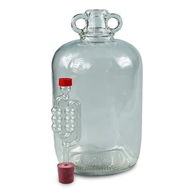 Brew2Bottle 2 x 5ltr Glass Demijohns with Bungs & Airlocks