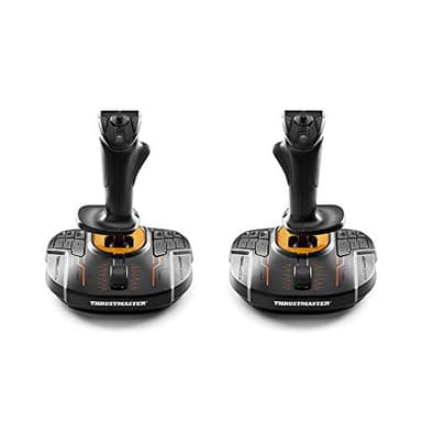 Thrustmaster T.16000M Space Sim Duo Stick - Dual Ambidextrous Joysticks with H.E.A.R.T HallEffect AccuRate Technology for PC