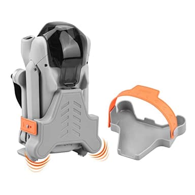 HeiyRC Mini 3 / Mini 3 Pro Propeller Holder,Prop Strap Guard Protector Stabilizer for DJI Mini 3 Series RC Drone Accessories(Orange) (mini 3 Prop Guard Strap)