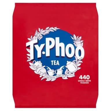 Typhoo Tea Bags Vacuum-packed 1 Cup [Pack 1100]