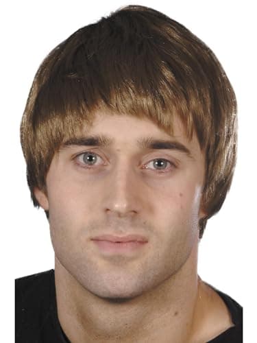 Smiffys Guy Wig - Brown(Size: One size)