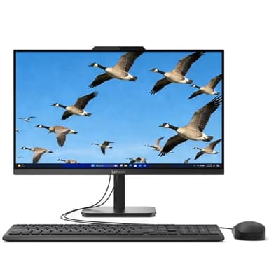 Lenovo 24 All-in-One Desktop Computer for Home Office, 32GB DDR4 RAM, 1TB PCIe SSD, Intel Processor, 23.8" FHD AIO, WiFi 6, BT 5.2, RJ-45, HDMI, Keyboard and Mouse