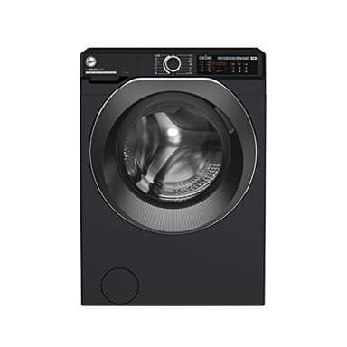 Hoover H-WASH 500 12kg Freestanding Washing Machine, 1400 RPM, A Rated, ECO‑Power Inverter Motor, hOn App, 60 Programmes, Care Dose, Power Care System, Black, 60x67x85 cm ‑ HW 412AMBCB/1-80