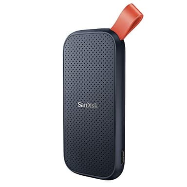 SanDisk SDSSDE30-480G-G25 Portable SSD 480GB, up to 520MB/s read speed Black