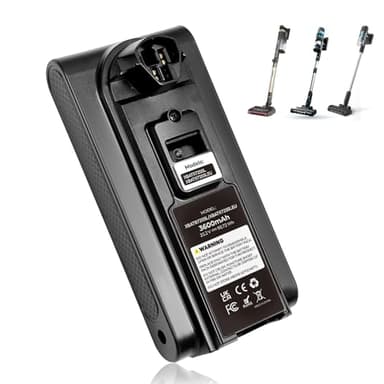 Upgrade 3600mAh 25.2V Replacement XBATR725SLEU Battery Compatible with Shark IZ420UKT, IZ400UKT, IZ400UK, IZ400UKTSB Cordless Vacuum Cleaners