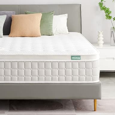 SZsuilong Super King Size Mattress, 6FT Memory Foam Spring Hybrid Mattress with Comfortable Foam and Pocket Spring - Medium Cool Feel (10 inch 6ft by 6ft6, 180 x 200 cm)