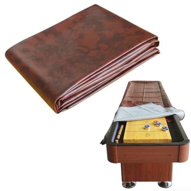 HEBEOT Shuffleboard Table Cover Shuffleboard Table Accessories Table Cover Cloth Shuffleboard Table Waterproof For 9-ft Shuffleboard 113X27×6inch