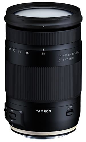 Tamron 18 - 400 mm f3.5-6.3 Di II VC HLD Lens for Canon - Black, B028E