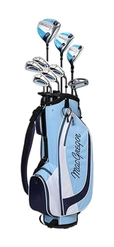 MacGregor Ladies Complete Golf Set CG4000, Graphite Right or Left Hand, Blue
