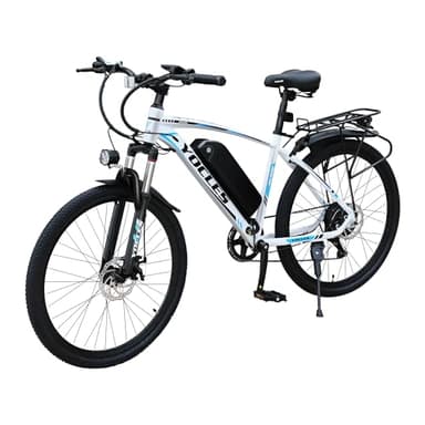GSOU 26" Electric Bike for Adult. 2601 eBike with 250W High-Speed Brushless Motor. Electric Bicycle Built-in 36V-8AH Removable Li-Ion Battery, 7 Speed, G51 LCD Display, Dual Disc Brake