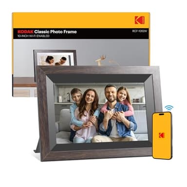 KODAK 10.1 Inch WiFi Digital Picture Frame with 32GB Storage, Electronic Smart Digital Photo Frame 1280x800 IPS Touch Screen, Auto-Rotate, Share Moments Instantly Gifts for Women Mothers Day Christmas