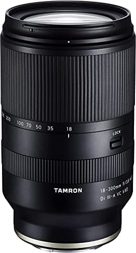 TAMRON - 18-300mm F/3.5-6.3 Di III-A VC VXD - Zoom lens for APS-C mirrorless Sony cameras - Model B061S