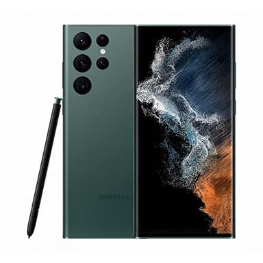 Samsung Galaxy S22 Ultra 5G Mobile Phone 256GB SIM Free Android Smartphone Green (Renewed)