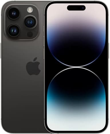 Apple iPhone 14 Pro, 256GB, Space Black - (Renewed)