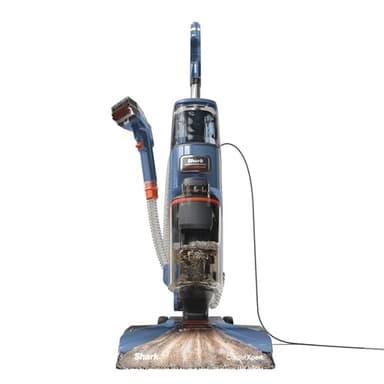 Shark CarpetXpert Deep Clean Carpet Cleaner with Built-In Stain & Spot Remover & 3 Tools, Remove Dirt & Grime, Fast Drying, Lightweight, 2.3L. 960W, EXCM Series Base Detergent, Blue, EX150UK