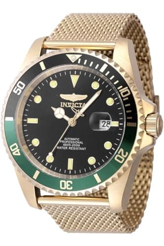 Invicta Pro Diver 47965 Men's Watch - Waterproof - Analogue - Automatic Movement - Stainless Steel with Black dial - 47mm