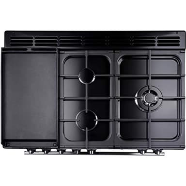Rangemaster Professional Plus FXP 90cm Dual Fuel Range Cooker - Black
