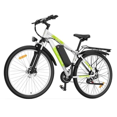 Mens Electric Bike 29" Off-Road & City E Bike, 250W Motor, 36V 15Ah Battery, 25km/h, 21-Speed, Hydraulic Suspension, 180mm Disc Brake, LED Display & Headlight, Up to 90km Range, 150kg Max Load