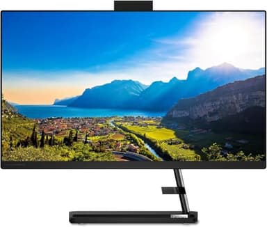 Lenovo IdeaCentre AIO 3 27ALC6 27" All In One Desktop PC | AMD Ryzen 5 7430U | 16GB RAM | 1TB SSD | 5MP Webcam | Integrated AMD Radeon Graphics | Windows 11 Home | Black