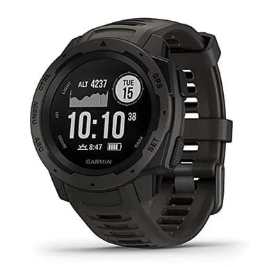 Garmin [ Renewed Instinct (45mm), Rugged GPS Smartwatch, Built-in Sports Apps, Ultratough Design Features, Graphite (Renewed)