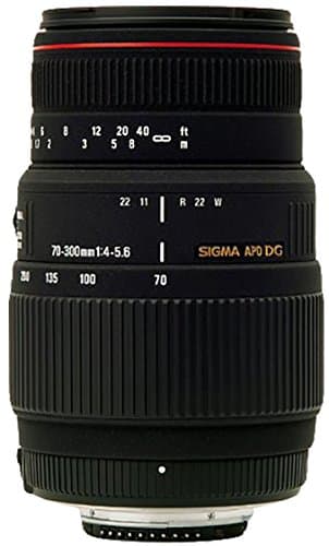 Sigma AF 70-300mm f4-5.6 DG APO Macro Canon Fit Lens-Black