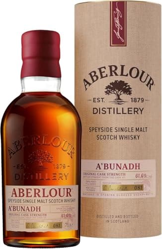 Aberlour A'Bunadh Single Malt Scotch Whisky, 70 cl with Gift Box
