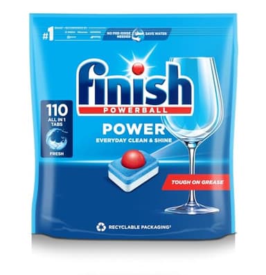 Finish Max All in 1 Powerball, 110 Tabs