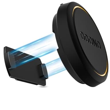 SUPMEGA Magnetic Car Holder for OOONO CO-DRIVER NO2 [NEW MODEL 2024], Sturdy Metal Car Mount with Built-in Magnets Compatible with OOONO NO2 Speed Camera Alarm