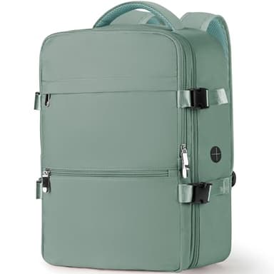 WOUIYO for Ryanair Cabin Bags 40x20x25 Underseat Cabin Bag, Anti-Theft Carry On Travel Backpack Cabin Size Hand Luggage Bag Backpack for Travelling Casual Daypack for Men and Women with Charging Hole