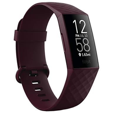 Fitbit Charge 4 Advanced Fitness Tracker with GPS, Swim Tracking & Up To 7 Day Battery, Rosewood