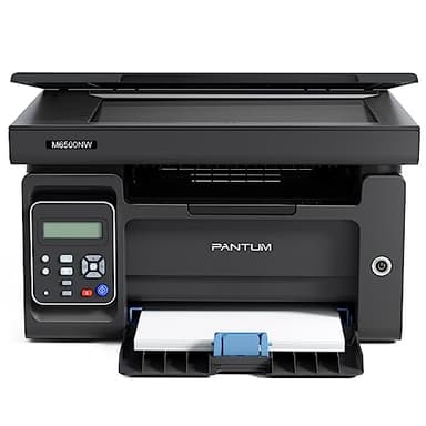 PANTUM M6500NW Multifunction Laser Printer, Wireless Mono A4 Printer with USB, Ethernet, 22ppm, Manual Duplex, 1200 × 1200 dpi, All-in-One for Home & Office