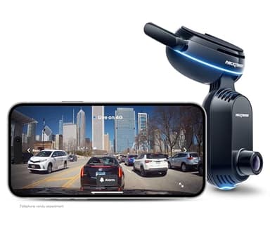 Nextbase IQ 4K Smart Dash Cam - (LATEST December UPDATE) Nextbase Dash Cam with Inbuilt Cabin Car Cam - Live View, Smart Parking, Witness Mode, SOS Response, Voice Control, 4G 4K IQ