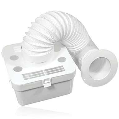Tumble Dryer Condenser Kit compatible with White Knight Vented Indoor Box 4" Vent Hose Pipe