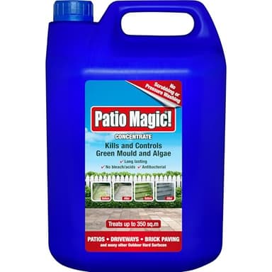 Patio Magic! Concentrate: Ideal for Patios, Paths and Driveways (Kills Algae and Lichens), 5 Litres