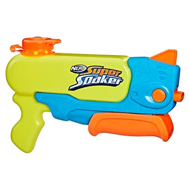 Nerf Super Soaker Wave Spray Water Blaster | 887 ml Capacity | Moving Nozzle for Wild Wave Soakage | Outdoor Water Toys for 6+ Year Old Kids | Garden Games Gift Idea for Boys and Girls