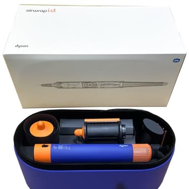 Dyson Airwrap i.d. Multi-Styler and Dryer Straight+Wavy HS08 (Vinca Blue/Topaz) Bluetooth Enabled - for Perfect Curls
