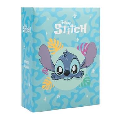 Grupo Erik 6x4 Photo Album - Disney Stitch Gifts Under 10 Pounds | 10x15 cm, 100 Pockets Photo Albums 6x4, Memory Book | Disney Gifts For Women & For Men