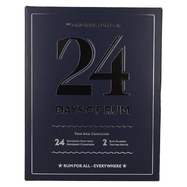 24 Days of Rum Advent Calendar 480ml 42.5% (Blue 2023 Edition)