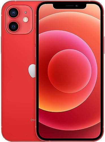 Apple iPhone 12, 64GB, (Product)Red (Renewed)