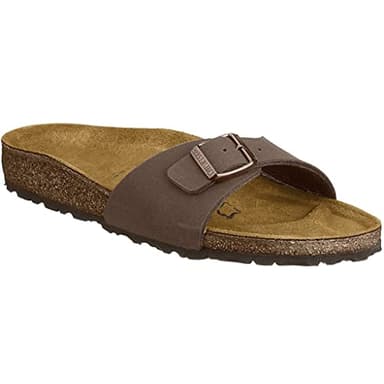 Birkenstock Madrid Brown Womens Sandals Size 40 EU, brown, 7 UK