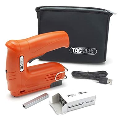 Tacwise 1564 Hobby 53-13EL Cordless 4V Staple/Nail Gun with Storage Bag and 2,000 Staples, Uses Type 13 & 53 Staples and Type 180 Nails