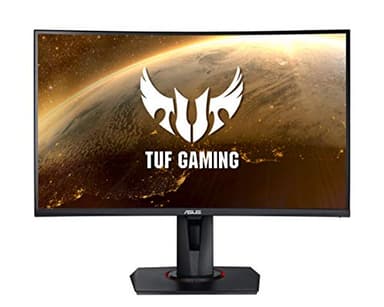 ASUS TUF Gaming VG27VQ Curved Gaming Monitor – 27" Full HD (1920x1080), 165Hz, Extreme Low Motion Blur™, Adaptive-sync, FreeSync™,1ms (MPRT)