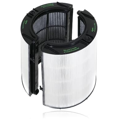 Spares2go 360 HEPA Filter compatible with Dyson DP04 HP04 HP07 HP09 PH01 PH02 TP04 TP06 Air Purifier Fan
