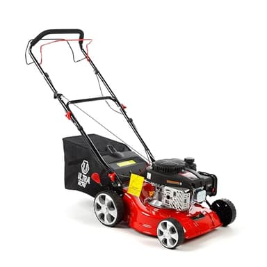 Petrol Self-Propelled Lawn Mower - LONCIN 1P65FE-3 139cc 4 Stroke 3.5hp OHV Powerful Engine 41 cm Cutting Width - Self Propelled - Central adjustable height 25mm - 75mm 40L grass box Ultra-Mow