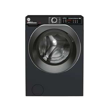 Hoover H-WASH 500 11kg Freestanding Washing Machine, 1400 RPM, A Rated, ECO‑Power Inverter Motor, hOn App, 60 Programmes, Care Dose, Power Care System, Black, 60x62x85 cm ‑ HW 411AMBCB/1-80