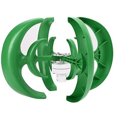 Wind Turbine Generator 600W 4 Blades Wind Turbine Motor with Charge Controller Wind Turbine Generator Kit for Boat Marine Garden Monitoring(12v)