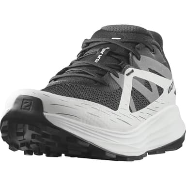 SALOMON Ultra Flow Men's Trail Running Shoes, Instant Comfort, Road to Trail Cushioning, and Mixed Terrain Ready, Black, 9.5