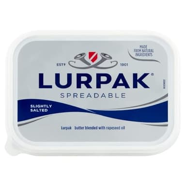 Lurpak Slightly Salted Spreadable Blend of Butter and Rapeseed Oil 750 g